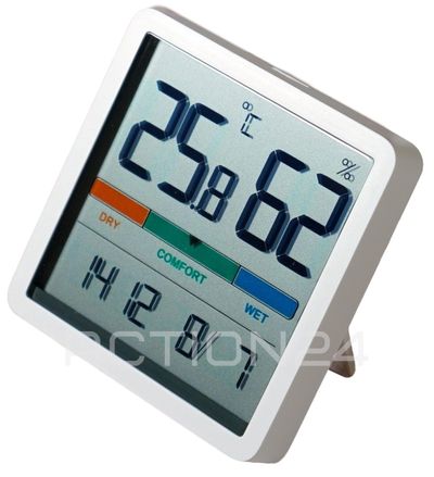 Термометр-гигрометр Miiiw Mute Thermometer And Hygrometer Clock