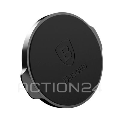 Автомобильный магнитный держатель смартфона Baseus Small на панель (черный)