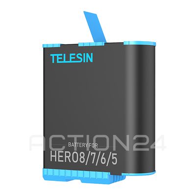 Аккумулятор для GoPro Hero 8, 7, 6, 5 Telesin 1220mAh