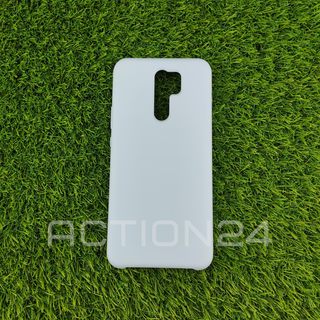 Чехол на Xiaomi Redmi 9 Silicone Case (голубой) #1