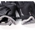 Перчатки спортивные сенсорные демисезонные утепленные на молнии (серый) размер L #5