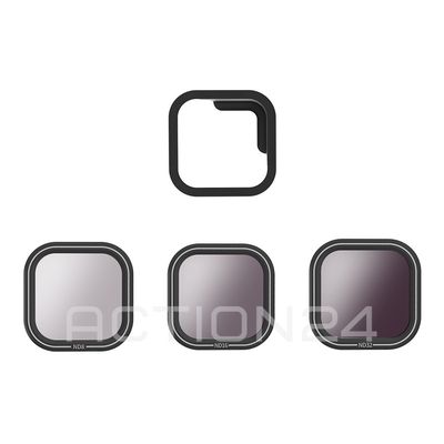 Набор фильтров ND Telesin 3 шт для GoPro Hero 8 Black (ND8, ND16, ND32)