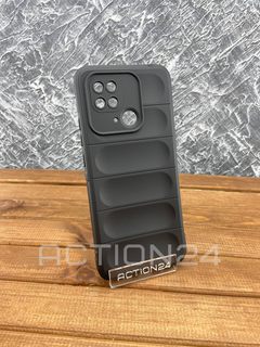 Чехол на Xiaomi Redmi 10C / Poco C40 Flexible Case (черный) #2