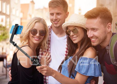 Монопод-штатив Telesin Vlog Selfie Stick с пультом управления для GoPro и смартфонов #6