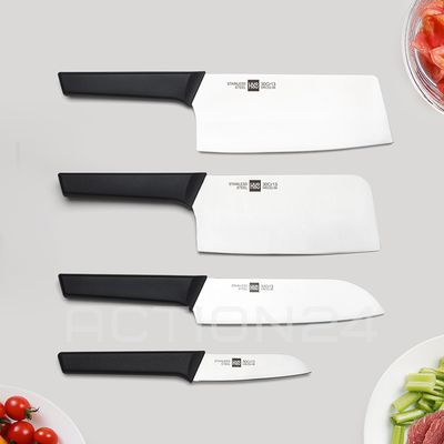 Набор кухонных ножей Huo Hou Fire Kitchen Steel Knife Set с подставкой (6 предметов)