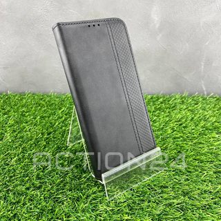 Чехол книжка Xiaomi Redmi Note 10S / Poco M5s с кошельком (черный) #1