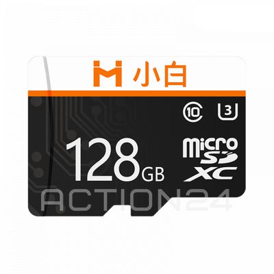 Карта памяти microSDXC Imilab Xiaobai 128GB Class 10 U3 100Mb/s