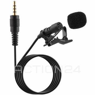 Петличный микрофон (разъем 3.5 мм) с клипсой #1