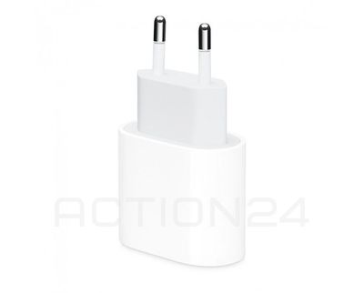 Сетевое зарядное устройство Apple 20W USB-C Power Adapter Original (белый)