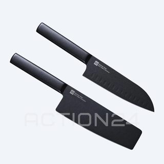 Набор кухонных ножей Huo Hou Black Heat Knife Set #1
