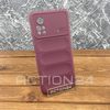 Чехол на Xiaomi Poco X4 Pro 5G Flexible Case (бордовый) #2