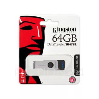 Флэшка USB Flash Kingston 64 Gb USB 3.0 DataTraveler #1