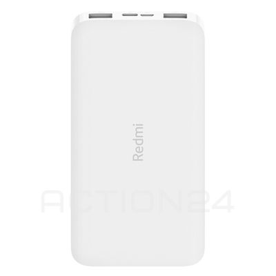 Внешний аккумулятор Xiaomi Redmi Power Bank 10000mAh (цвет: белый)