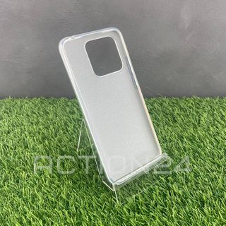 Чехол на Xiaomi Redmi 10C / Poco C40 силиконовый Diamond (серебро) #3