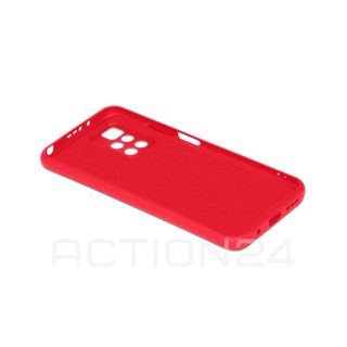 Силиконовый чехол Silicone Case на Xiaomi Redmi 10 (красный) #2
