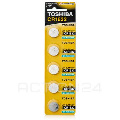 Батарейка Toshiba CR1632 BL5 (1 шт)
