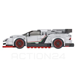 Конструктор Mould King Lamborghini Veneno 27007 (серый) #4
