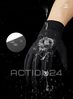 Перчатки спортивные сенсорные демисезонные без застежки (черный) размер L #4