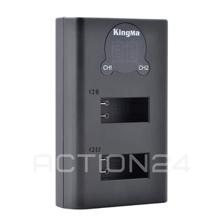 Зарядное устройство на 2 аккумулятора Kingma для GoPro Max #1