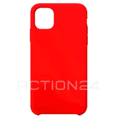 Силиконовый чехол Silicone Case на iPhone 11 (красный)