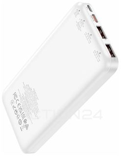 Внешний аккумулятор Hoco J101 10000mAh 22.5W (цвет: белый) #2