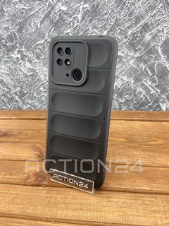 Чехол на Xiaomi Redmi 10C / Poco C40 Flexible Case (черный) #4