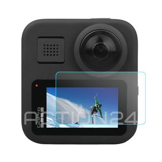 Защитное стекло на экран + колпачок на объектив для GoPro Max #1