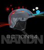 Шлем горнолыжный NandN NT628 (красный, L) #3