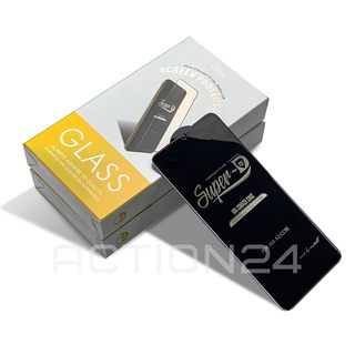 Стекло с рамкой полного покрытия на Xiaomi Mi 10T Lite / Mi 10T / Mi 10T Pro (черный) #4