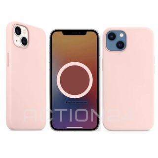 Чехол на iPhone 13 Silicone Case (розовый) #2