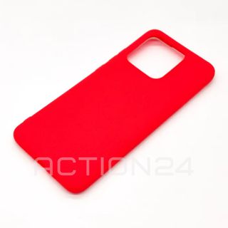 Чехол на Xiaomi Redmi 10A силиконовый (красный) #1