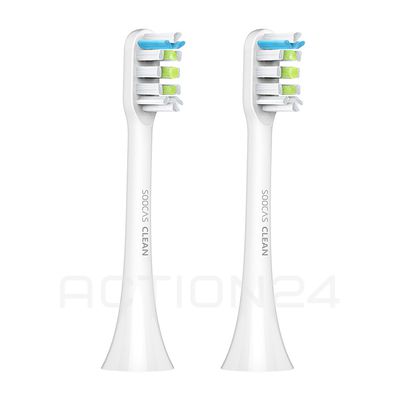 Сменная насадка на зубную щетку Soocas full series (цвет: белый)