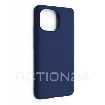 Чехол на Xiaomi 11 Silicone Case (темно-синий)
