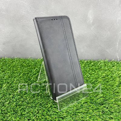 Чехол книжка Xiaomi Redmi Note 11 Pro / Note 12 Pro 4G с кошельком (черный)