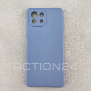 Чехол на Xiaomi 11 Lite 5G NE силиконовый (темно-синий) #1