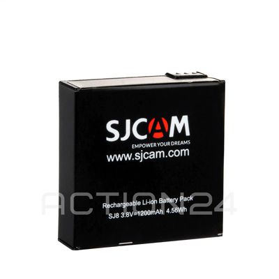 Аккумулятор SJCAM для SJ8 Pro, SJ8 Plus, SJ8 Air (1200мАч)