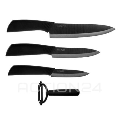 Набор керамических ножей Huo Hou Nano Ceramic Knife Set 4 in 1