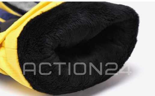 Перчатки горнолыжные NandN (темносиний / желтый) размер XL #4