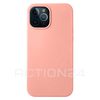 Чехол на iPhone 12 Pro Silicone Case (розовый) #1