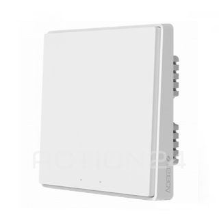 Настенный выключатель Aqara Smart Wall Switch D1 (1 кнопка, без нулевой линии) #1