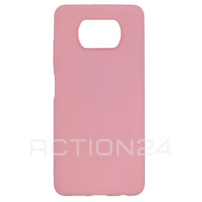 Чехол на Xiaomi Poco X3 / Poco X3 Pro Silicone Case (розовый)