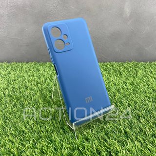 Чехол на Xiaomi Poco X5 5G / Redmi Note 12 5G Silicone Case (синий) #1