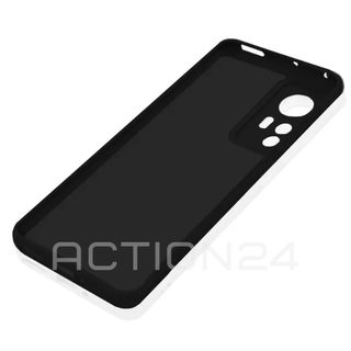 Чехол на Xiaomi 12 Lite Silicone Case (черный) #2