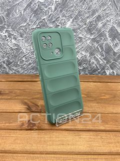 Чехол на Xiaomi Redmi 10C / Poco C40 Flexible Case (зеленый) #2