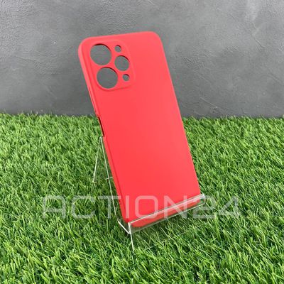Чехол на Xiaomi Redmi 12 4G Silicone Case (красный)