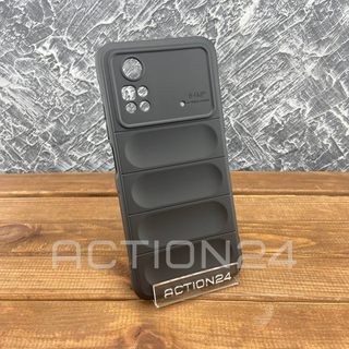 Чехол на Xiaomi Poco M4 Pro 4G Flexible Case (черный) #2