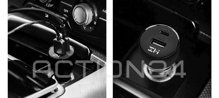 Автомобильное зарядное устройство ZMI AP721 45W Fast Charging (1A1C) #4