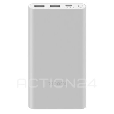 Внешний аккумулятор Xiaomi Power Bank 3 10000mAh 22.5W (цвет: серебро)