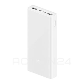 Внешний аккумулятор Xiaomi Power Bank 3 20000mAh USB-C (цвет: белый) #4