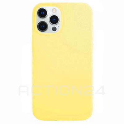 Чехол на iPhone 12 Pro Silicone Case (желтый)